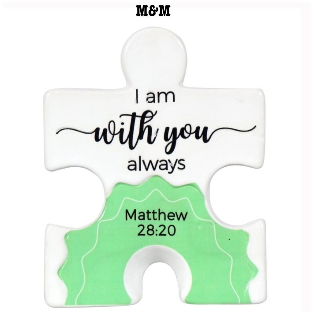 Brand New Plaques Inspirational Phrases I am always with you
